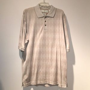 Tan Preswick & Moore golf polo